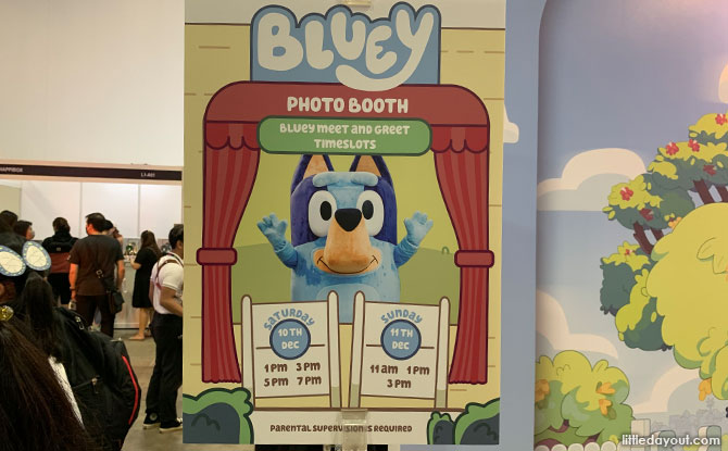 Bluey booth