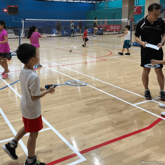 ActiveSG Badminton School Holiday Camp