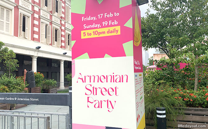 What to Do This Weekend in Singapore: 18 & 19 February 2023 Armenian Street Party