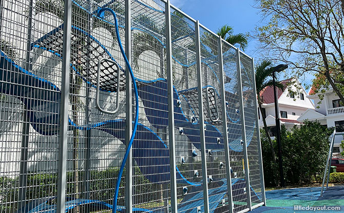 Carpmael Park Wallhola Vertical Playground