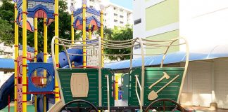 Clementi Castle & Wagon Playground: Climb Aboard & To The Top