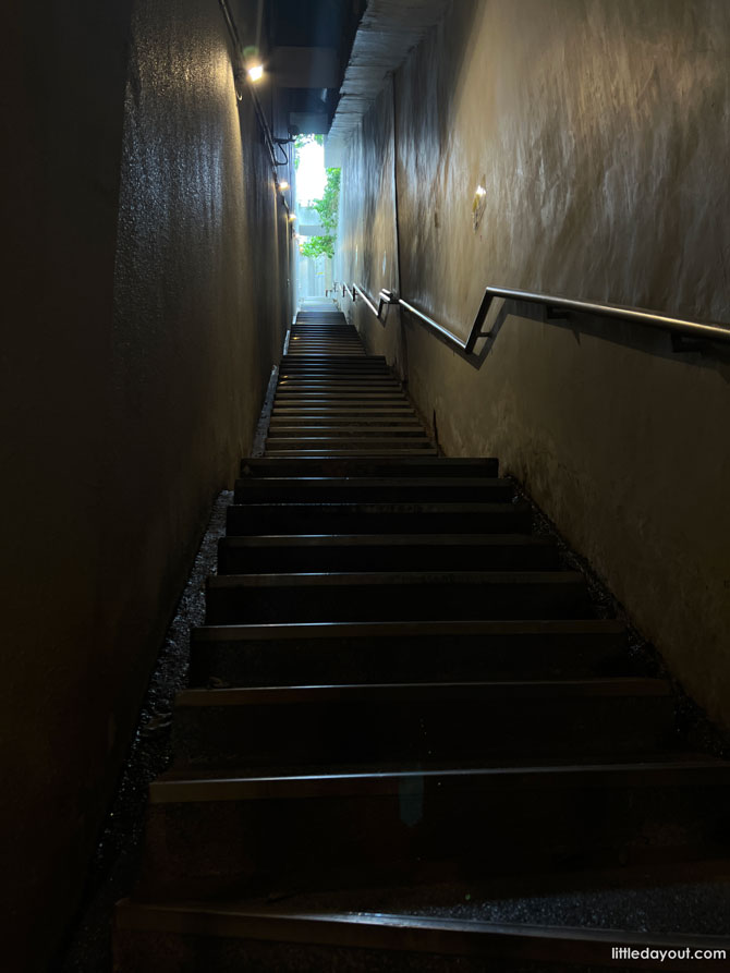 The Hidden “100 steps” Staircase