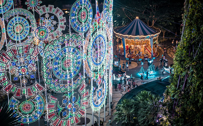 Christmas Wonderland 2022 at Gardens by the Bay Highlights St Nick's Square