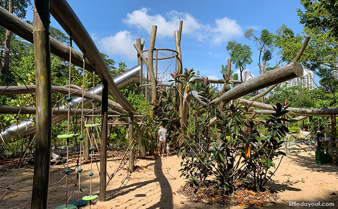 COMO Adventure Grove Playground's Weeping Fig Tower