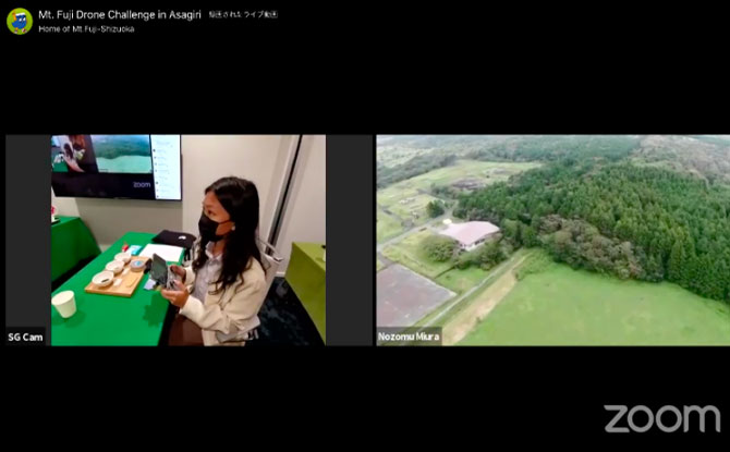 Mt. Fuji Drone Challenge in Asagiri