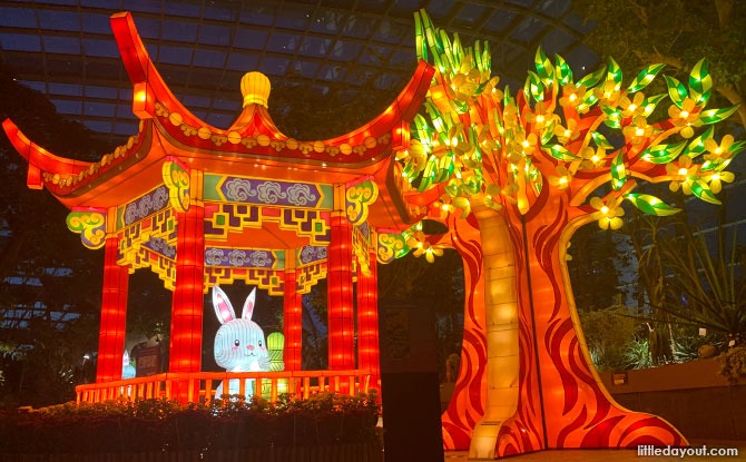 Lanterns in the Flower Dome