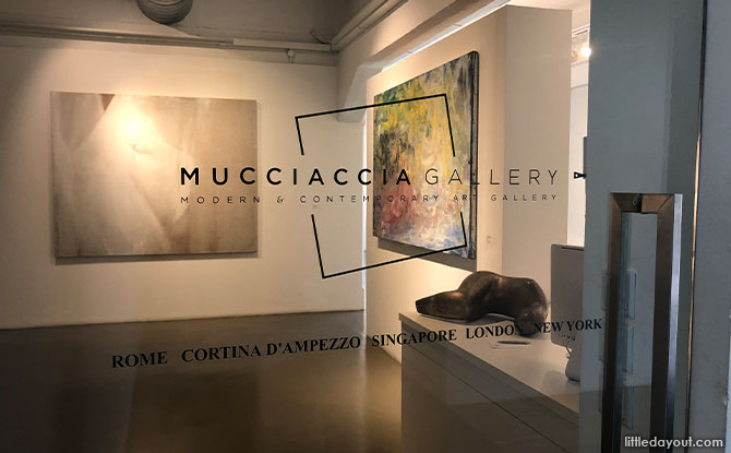 Mucciaccia Gallery in Gillman Barracks