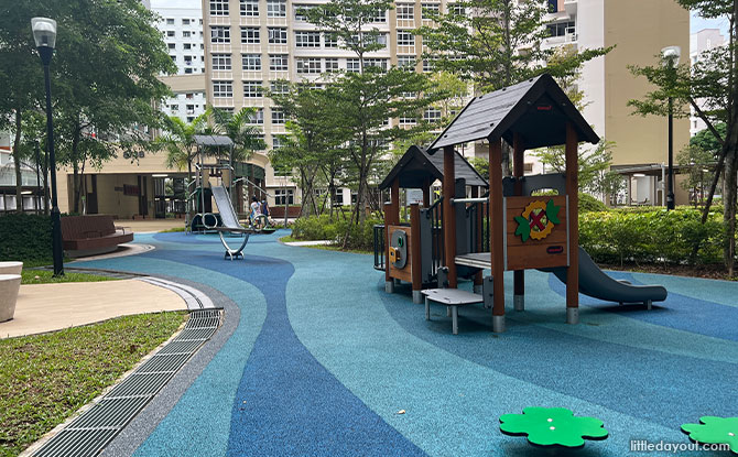 Tampines GreenFlora: Playground, Open Space And Fitness Corner