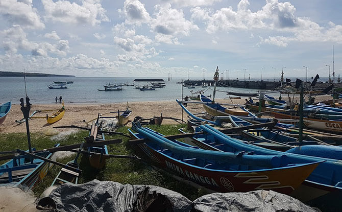 Jimbaran Beach in Bali