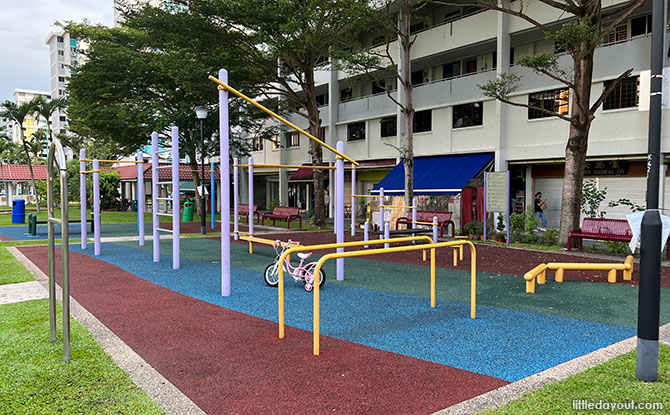 Facilities at Kaki Bukit Neighbourhood Park