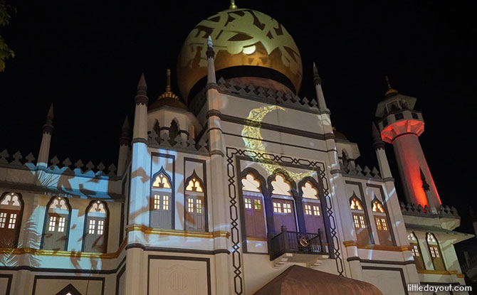 Kampong Glam Lights Up For Ramadan 2021 With A Light Projection Show & More