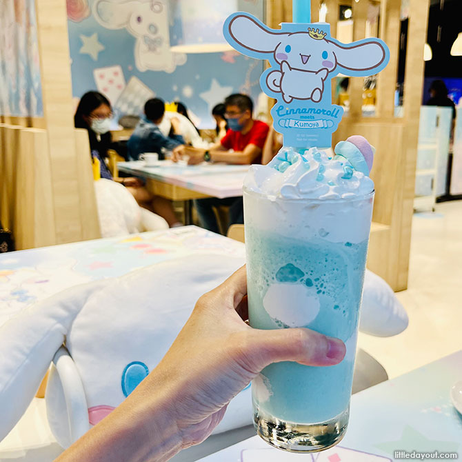 Cinnamoroll Pop-up Cafe at Kumoya Orchard Central Menu