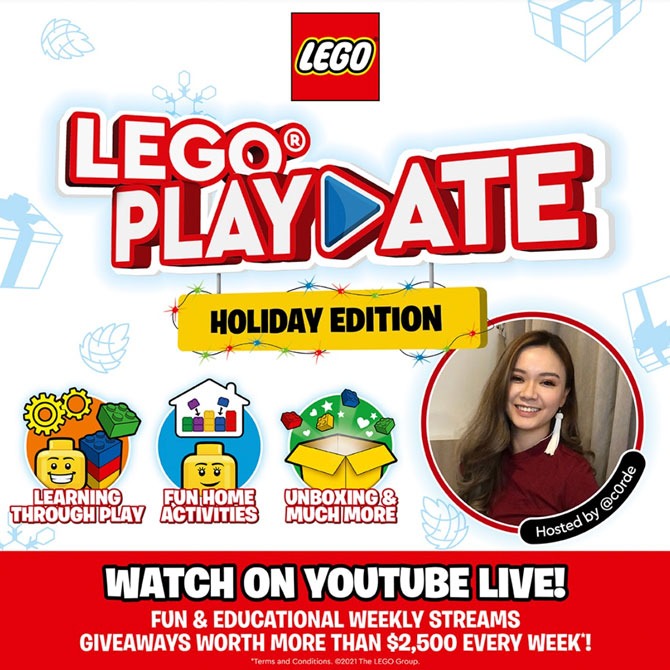 LEGO Playdate YouTube Live Series
