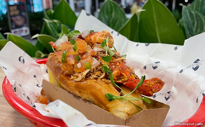 uke's Lobster Curry Roll