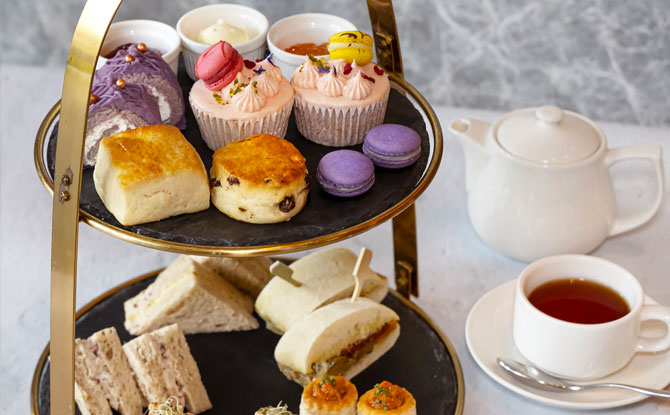 How to order the International Women’s Day Afternoon Tea set by The Marmalade Pantry