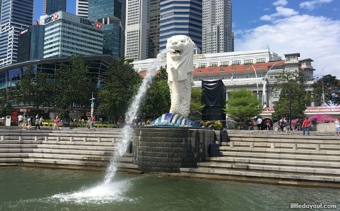 Merlion Statue, Singapore