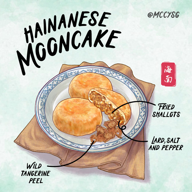 Hainanese mooncake