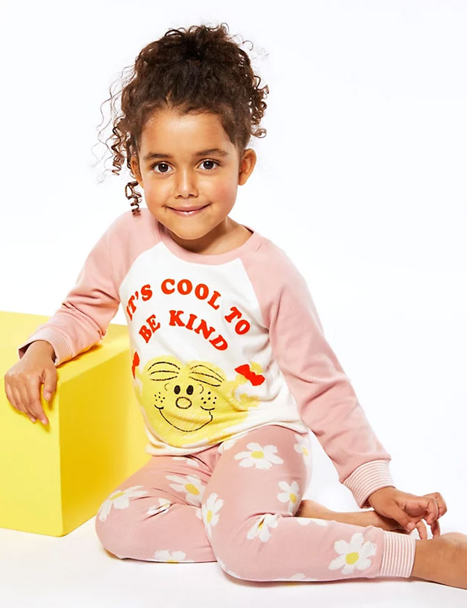 Pure Cotton Little Miss™ Pyjama Set