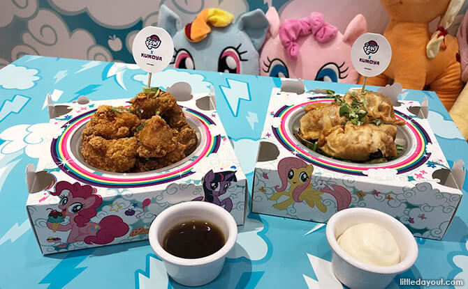 My Little Pony Pop-Up Café Menu