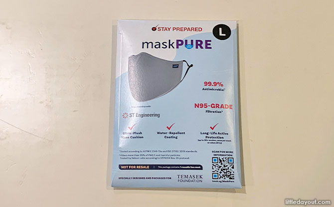 MaskPure AIR⁺ Reusable Antimicrobial Mask