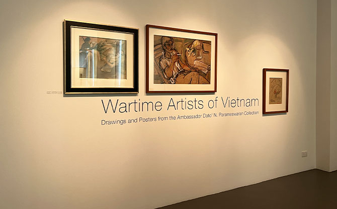 Wartime Artists of Vietnam: Drawings and Posters from Ambassador Dato’ N. Parameswaran Collection