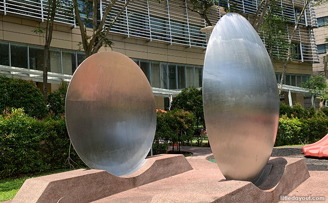 Parabolic Dish Play Equipment: Reflectors At The Playground