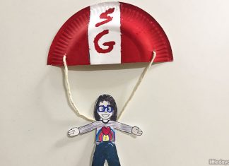 Red Lion Parachute: Easy And Simple DIY Paper Red Lion Parachute