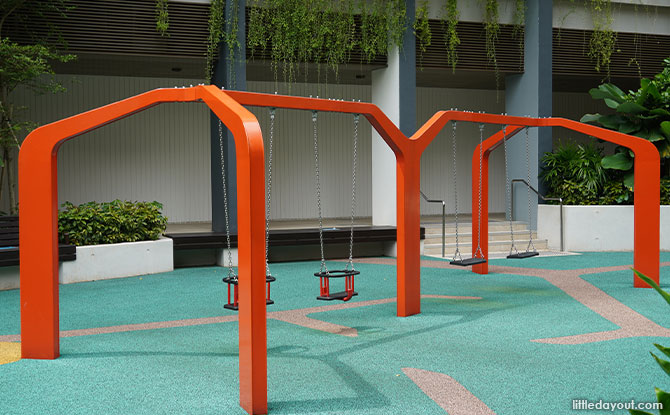 Swings at PLQ Playground