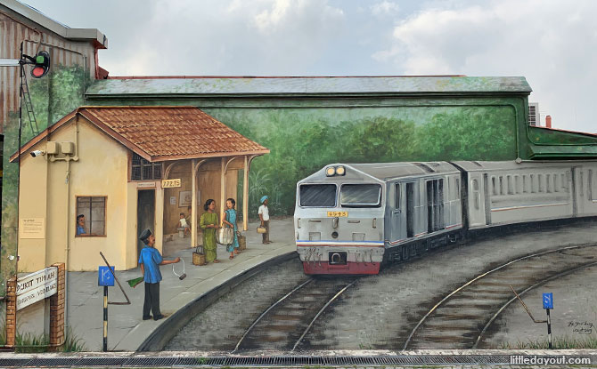 Rail Mall Murals