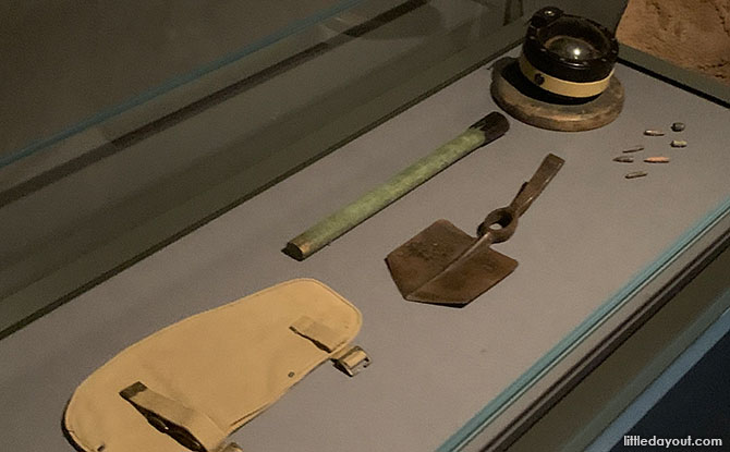 Equipment used by the Malay Regiment