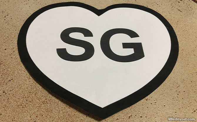 How to make SG Paper Heart Art