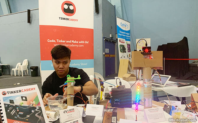 Get Hacking with Tinker Academy - Singapore Makers Extravaganza 2019