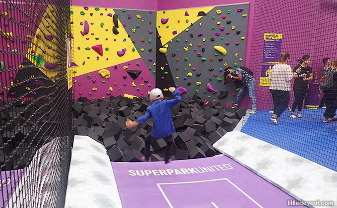 Trampoline Section, SuperPark Singapore