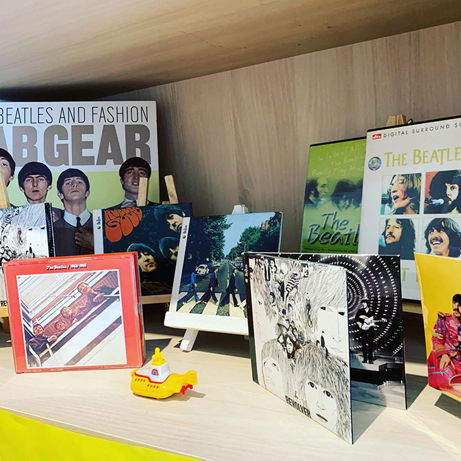 Beatles Museum on a Shelf