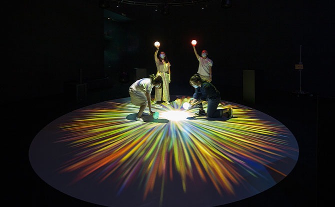 Virtual Realms: Videogames Transformed At ArtScience Museum – Crossing Between Physical & Virtual Worlds 1 Rezonance 2021 in SYNESTHESIA