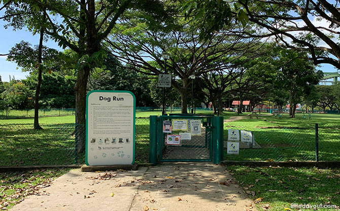 West Coast Park Area Dog Run