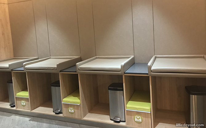 suntec nursing room diaper changing stations