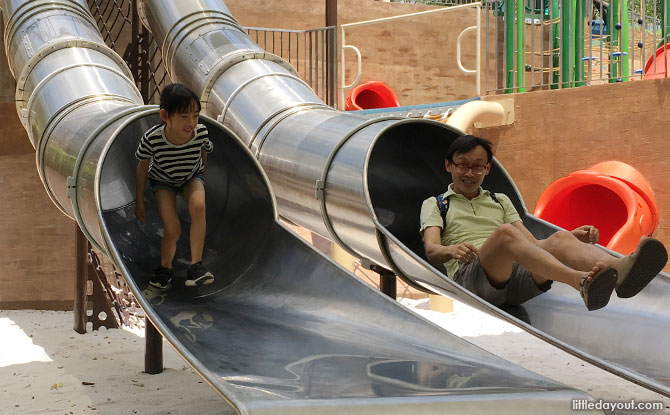 Enjoy family fun at Admiralty Park Playground.