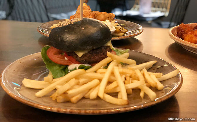 AC Char-grilled Wagyu Burger at Ash & Char