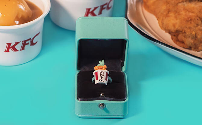 KFC Bucket Ring