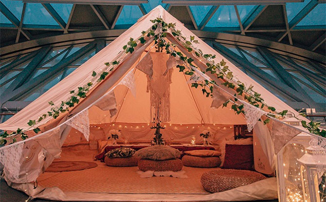 05-Glamping Glamping At Jewel Changi Airport: Have Sparkling Overnight Stay Under The Stars