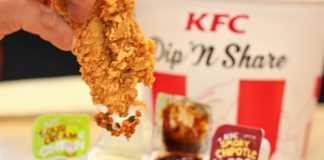 KFC Dip, Dunk ‘N Share Bucket Taste Test & New KFC Singapore App