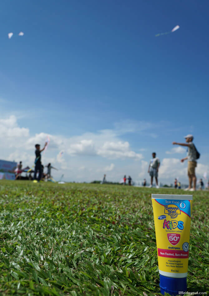 Kite flying in Singapore