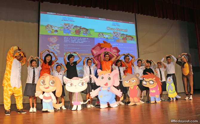 Associate Professor Dr Muhammad Faishal Ibrahim, Parliamentary Secretary for the Ministry of Education and the Ministry of Social and Family Development at Methodist Girls’ School during the launch of the new Sharity website