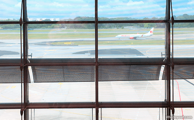 Viewing Gallery at Changi Airport Terminal 3