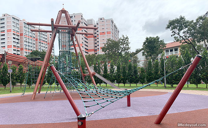 Climbing Tower Playground at Potong Pasir Block 142, next to the Community Club 