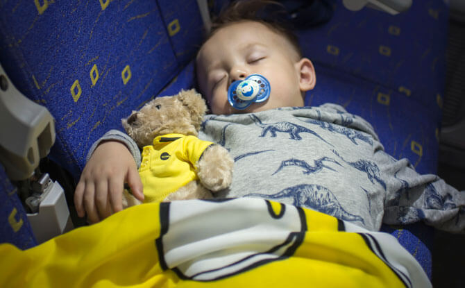 Getting a restful sleep while flying on Scoot