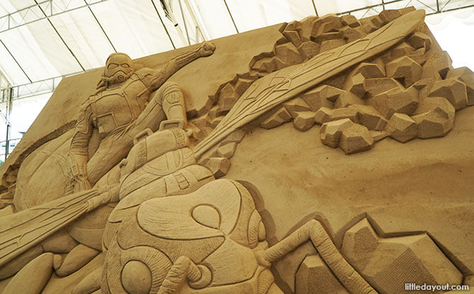 Sentosa Sandsation: MARVEL Edition