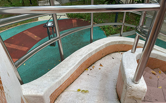 Concrete slide