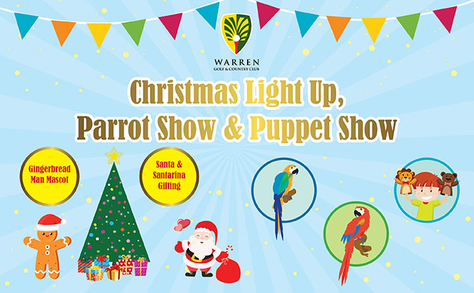 Christmas Light Up at Warren Golf & Country Club
